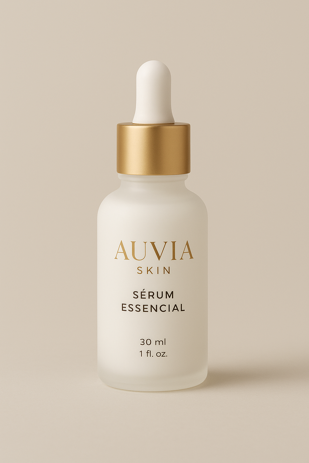 Mockup do Sérum Essencial Auvia